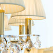 Candelabru cristal clasic alama Aur 24K 36xE14/40W, KristallDesign LU 2144/118+12+6 Gold Orion